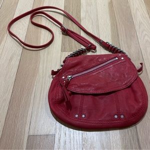 Pink crossbody bag